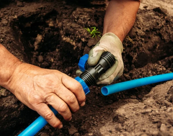Landscape drainage by Paz Landscaping & Services