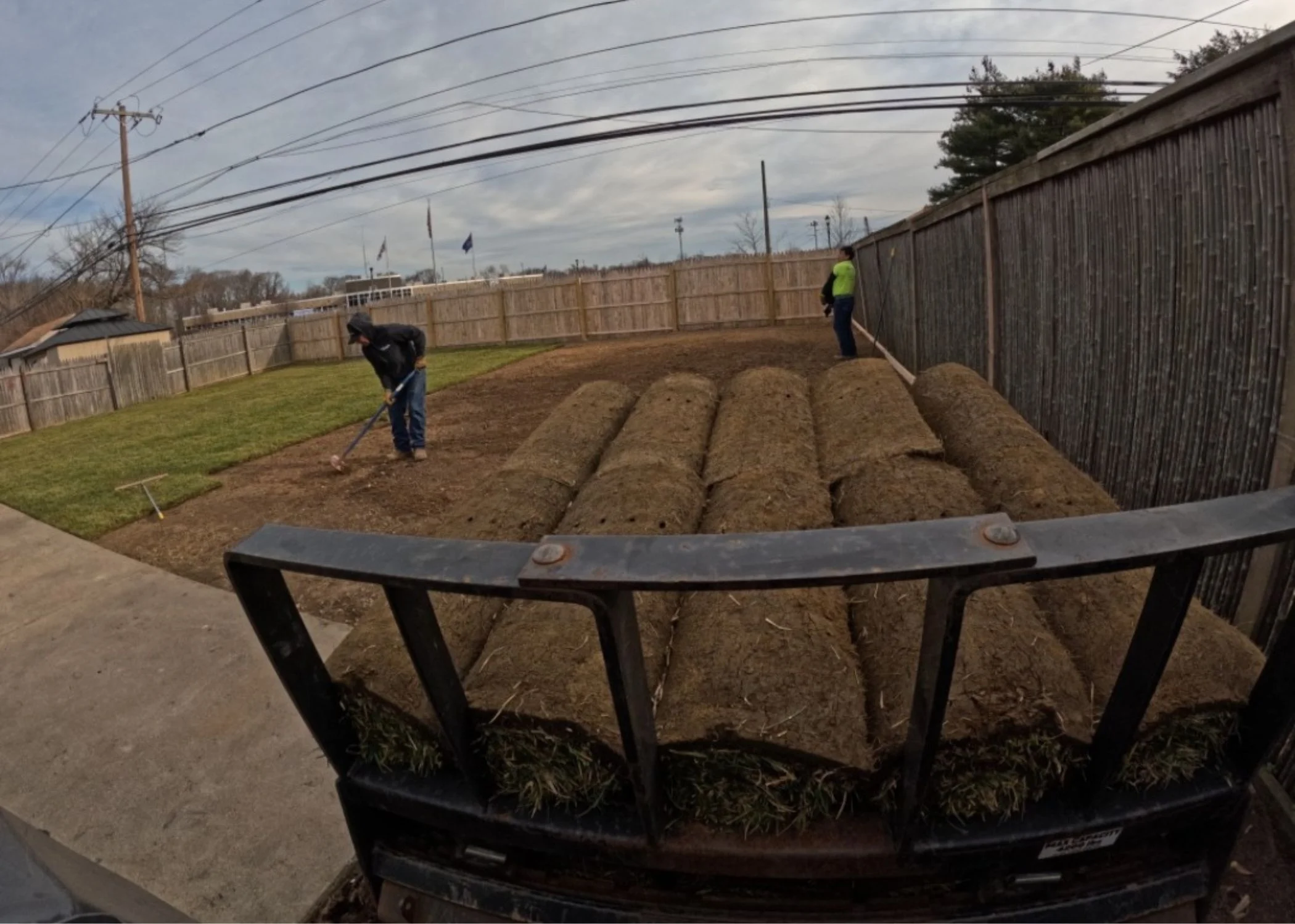 Professional sod installation and landscape design