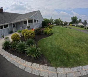 Home landscape installation