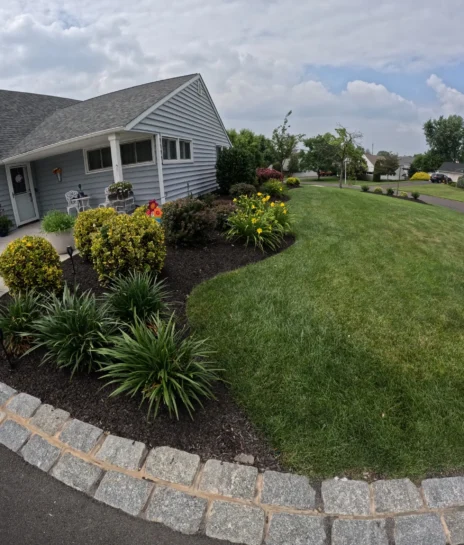 Home landscape installation