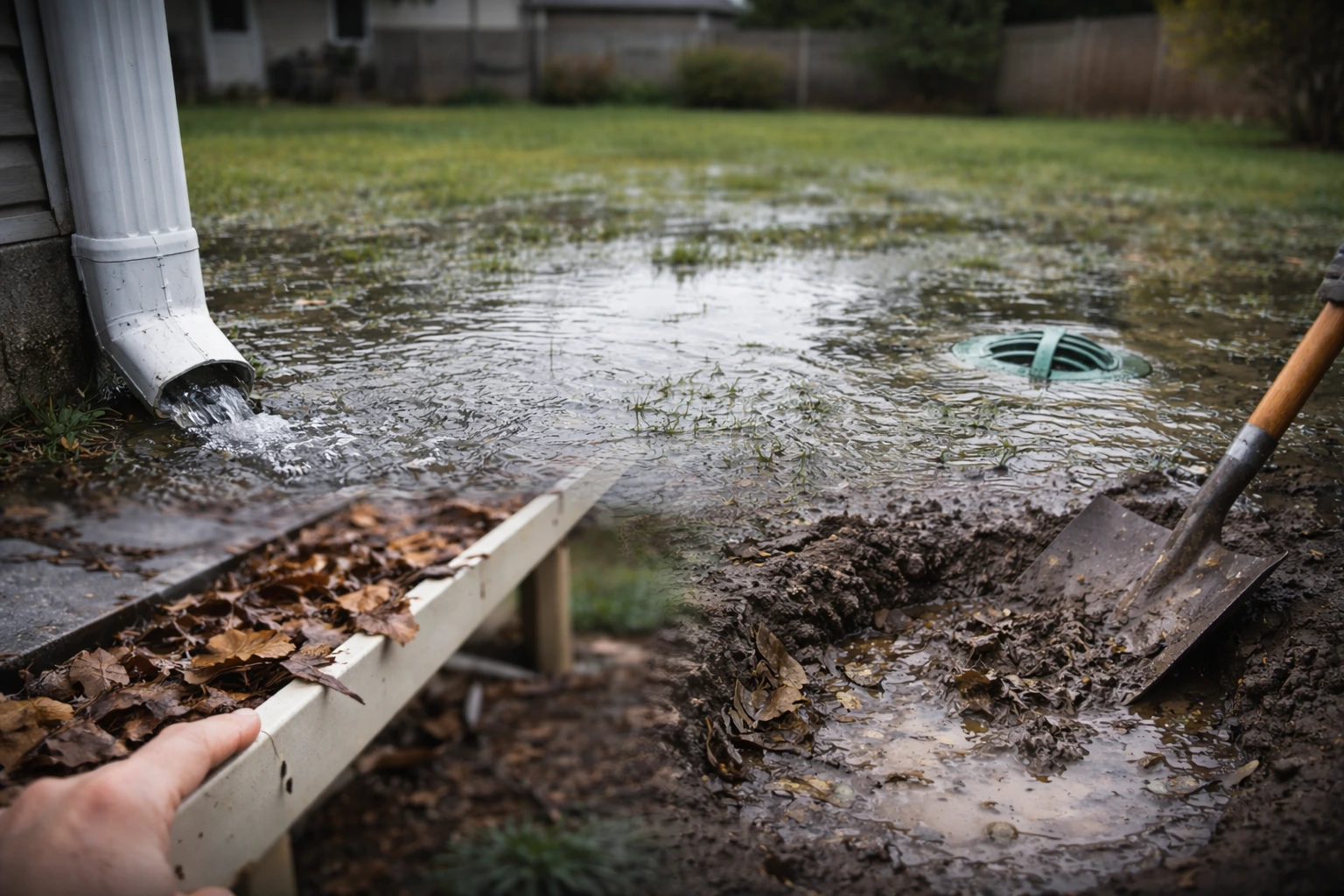 Spring Yard Drainage Problems? Here's What's Really Causing That Standing Water